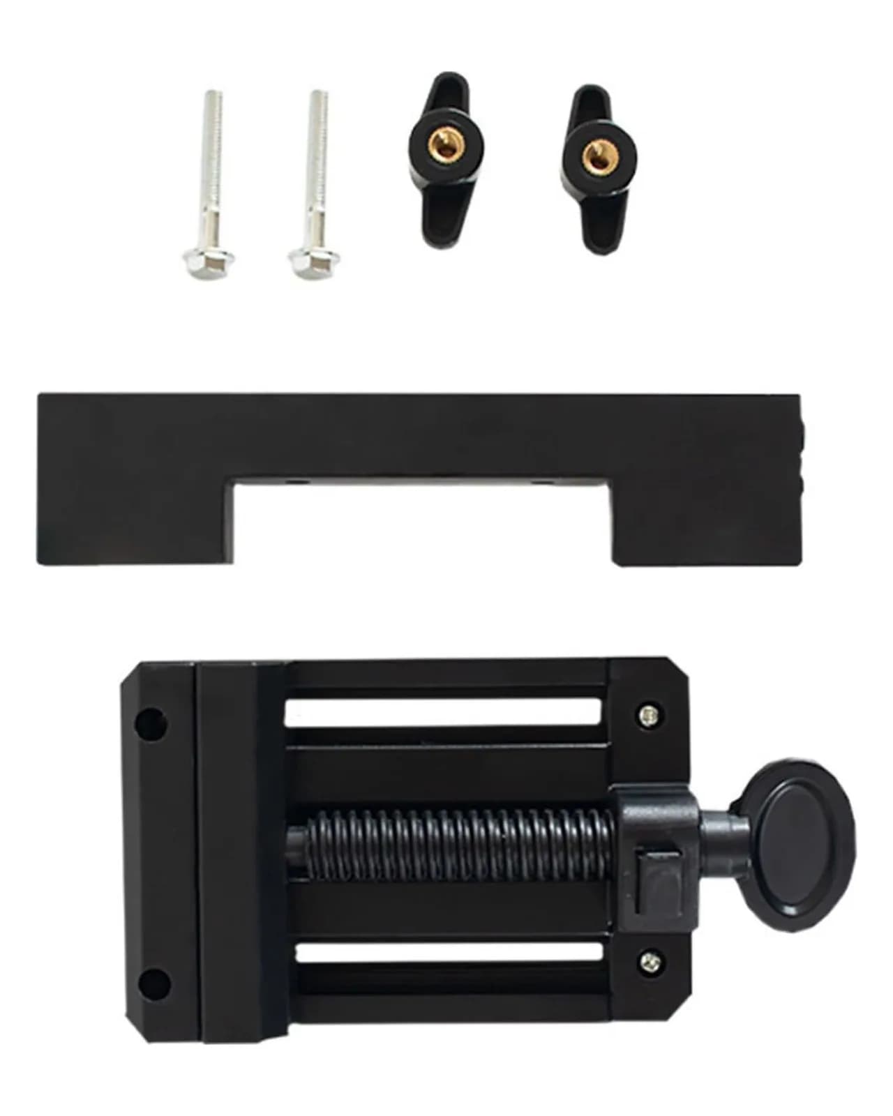 Gabarit de pose de porte de meuble à vis de serrage