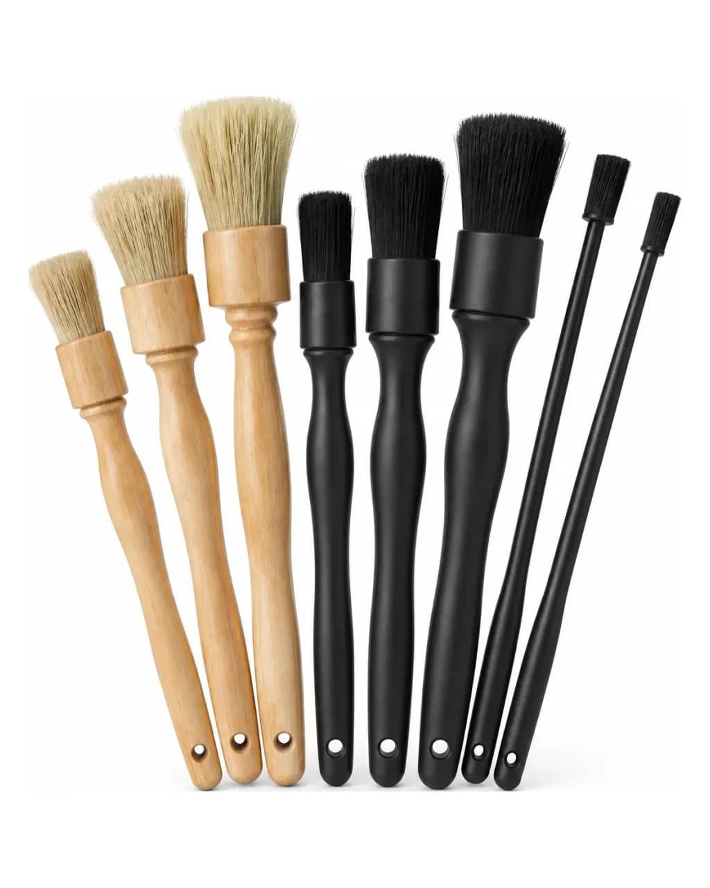 Set de brosses detailing (8 pièces)