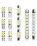 Ampoules LED habitacle (12 pièces)