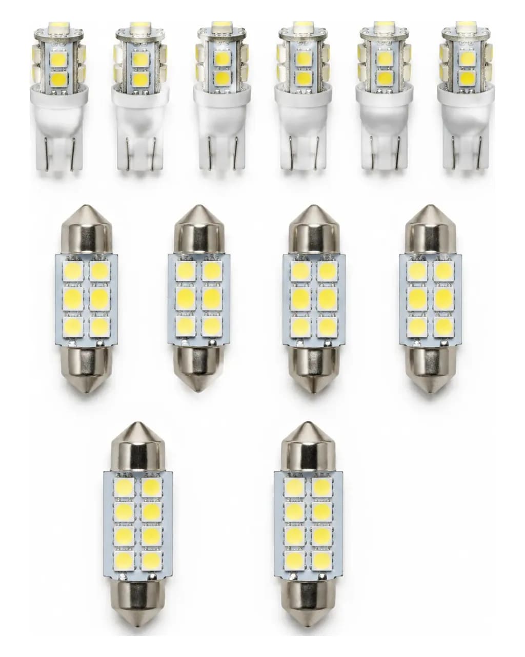 Ampoules LED habitacle (12 pièces) — vue 3