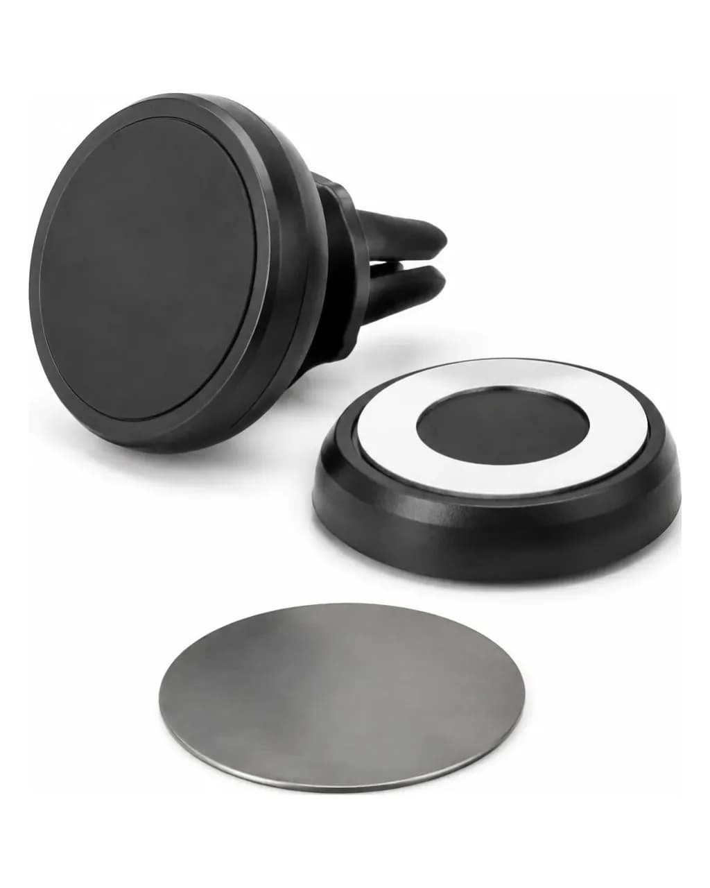 Support téléphone magnétique (grille + tableau de bord) — vue 3
